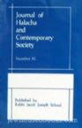 Journal of halacha contemporary society Num. XL (2000)